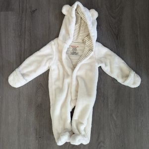 Like-New Magnetic Me Bunting in Egret (0-3M)